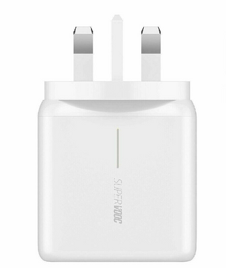 OnePlus Warp Charge 30W Power Adapter With Red Dash Data Cable