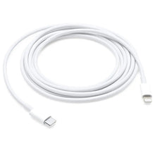 Load image into Gallery viewer, APPLE LIGHTNING TO USB-C CABLE - 2M - WHITE