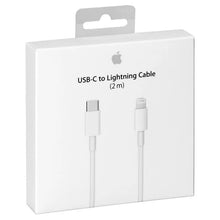 Load image into Gallery viewer, APPLE LIGHTNING TO USB-C CABLE - 2M - WHITE