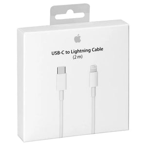 APPLE LIGHTNING TO USB-C CABLE - 2M - WHITE