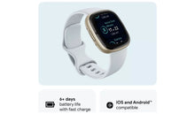 Load image into Gallery viewer, Fitbit Sense 2 Smart Watch - Blue Mist/ Soft Gold