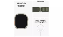 Load image into Gallery viewer, Apple Watch Ultra 49mm Titanium Case/ Green - Medium