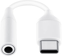 Load image into Gallery viewer, Samsung USB-C Headset Jack Adapter - Official Samsung Headphones Adaptor/ Type C/ USB-C to 3.5mm Headphone Adaptor - White , EE-UC10JUWEGWW