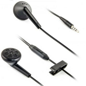 Blackberry Stereo Headset Headphones Black 3.5mm For Z10, Z30, Q5, Q10