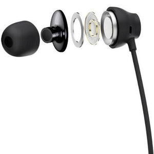 HTC Black Hi-Res Audio 3.5MM Earphones Headset Handsfree