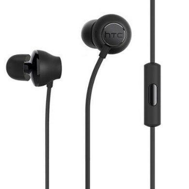 HTC USonic Black Hi-Res Audio 3.5MM Earphones Headset Handsfree