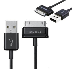 Official Samsung USB Sync Data Charger Black Cable  ECC1DP0UBE For Samsung Galaxy Tab 2 / Note 10.1 - fonehaus
