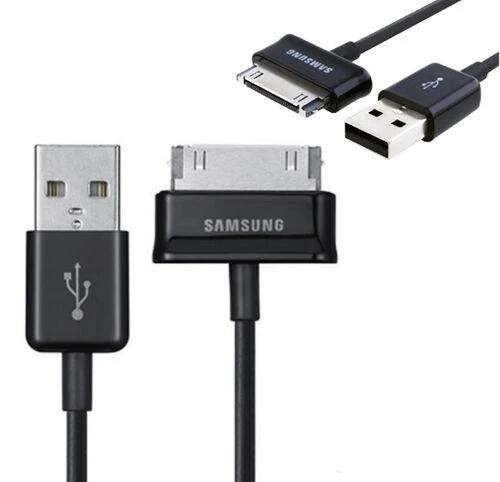C?ble Chargeur fil USB 30Pin Noir Original Samsung Pour Galaxy TAB