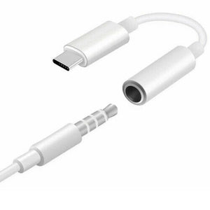 Huawei P30 Pro P20 Audio CM20 AUX Headphones Jack Adapter Cable USB-C To 3.5mm - fonehaus