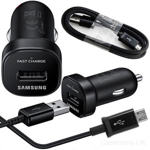 Samsung EP-LN930 2A Car Charger & Micro USB Cable For Galaxy Phones / Note / Tab - fonehaus