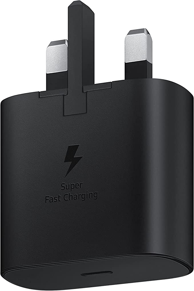 Samsung 25W Charger EP-TA800NBEGGB Black Without Cable
