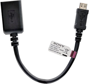 Sony EC310 MicroUSB to USB Adapter OTG Cable - Black