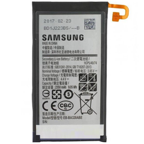 Official Samsung EB-BA320ABE Replacement Battery 2350mAh For Samsung Galaxy A3 2017 A320 - fonehaus