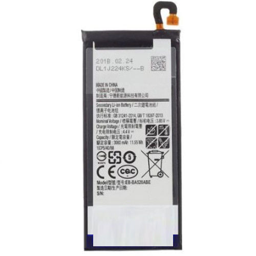 Official Samsung Battery EB-BA520ABE 3000mAh 4.4v 11.55Wh For Samsung Galaxy A5 2017 A520 - fonehaus