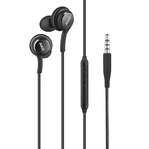 Official Samsung EO-IG955 AKG 3.5mm In Ear Headset in Black - fonehaus
