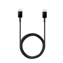 Load image into Gallery viewer, Official Samsung Note 10 Plus USB Type C to USB Type C 1m Data Cable Black EP-DG977BBE - fonehaus