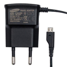 Load image into Gallery viewer, Official Samsung ETA0U10EBE EU 2-Pin Mains 1-part Charger - Black - fonehaus