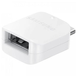 Official Samsung OTG Adapter / Connector USB Type C to USB White, GH98-40216A - fonehaus