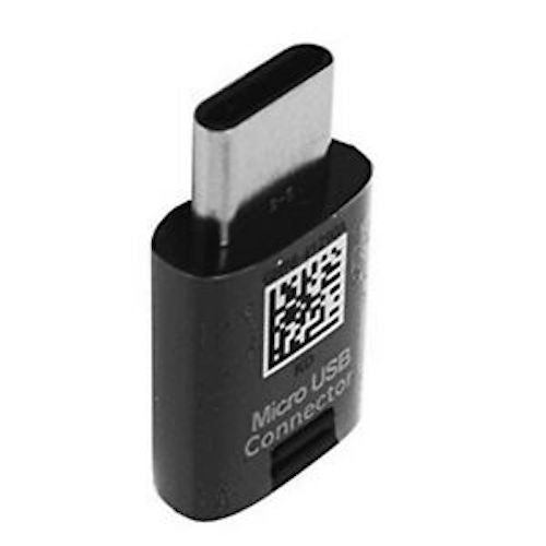 Official Samsung Micro USB To Type C Black Adapter - fonehaus