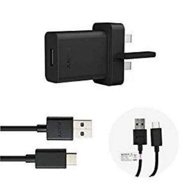 Official Sony Mains Wall Charger UCH20 with USB Type C Cable - fonehaus
