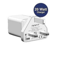 Load image into Gallery viewer, OPPO Vooc 20 Watt Adapter White