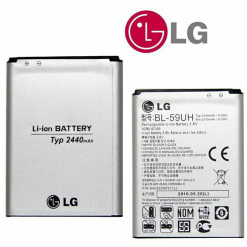 2440mAh Genuine LG BL-59UH Battery For LG Mobile Phones