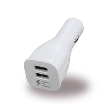 Load image into Gallery viewer, Official Samsung Dual Port Adaptive Fast In-Car Charger - White