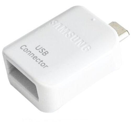 Official Samsung OTG Micro USB to Standard USB Adapter GH98-40216A - White - fonehaus