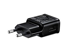 Load image into Gallery viewer, Official Samsung ETAU90EBE 2A EU 2-Pin Mains Adapter - Black - fonehaus
